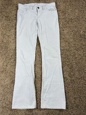 American Eagle Outfitters off-White Boot Cut corduroy Pants